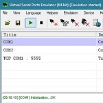 Serial Modem Emulator Virtual Serial Ports Emulator 1.4.7.634 + key скачать с 1progs ...