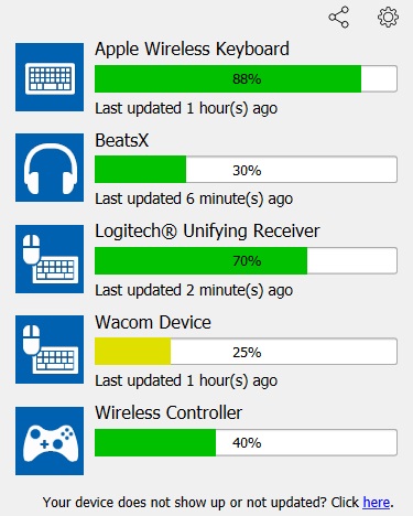 Bluetooth Battery Monitor