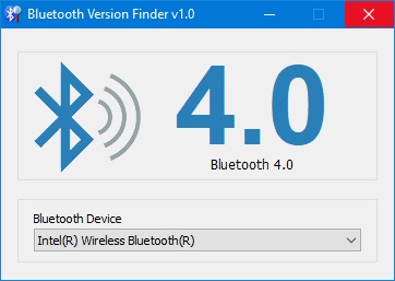 Bluetooth Version Finder