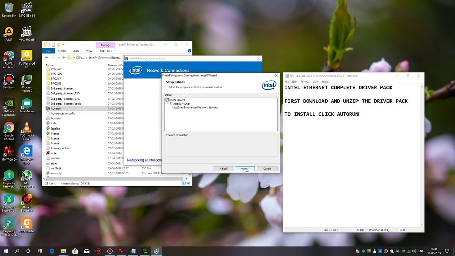 Intel Ethernet Adapter Complete Driver Pack