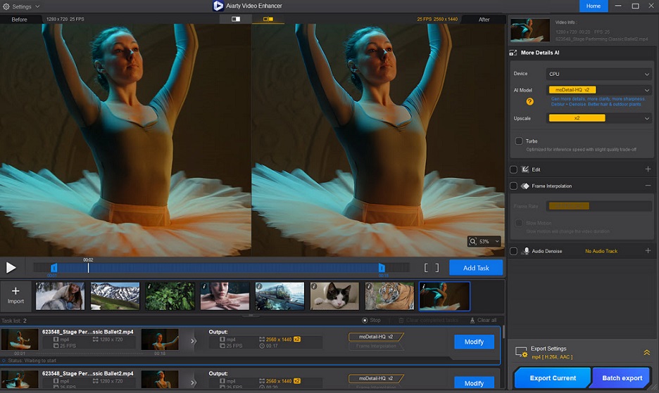 Aiarty Video Enhancer