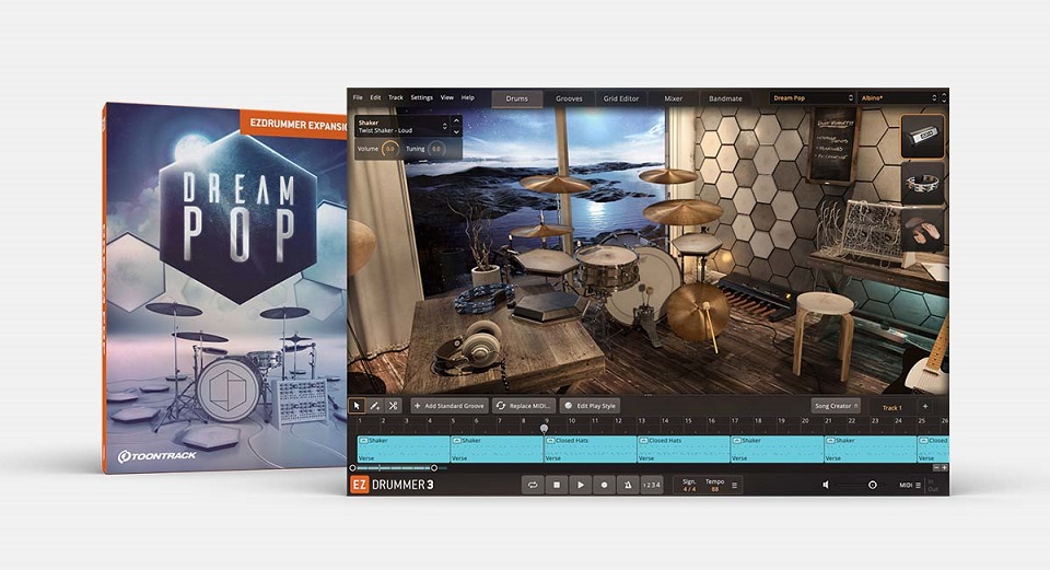 Toontrack Dream Pop EZX