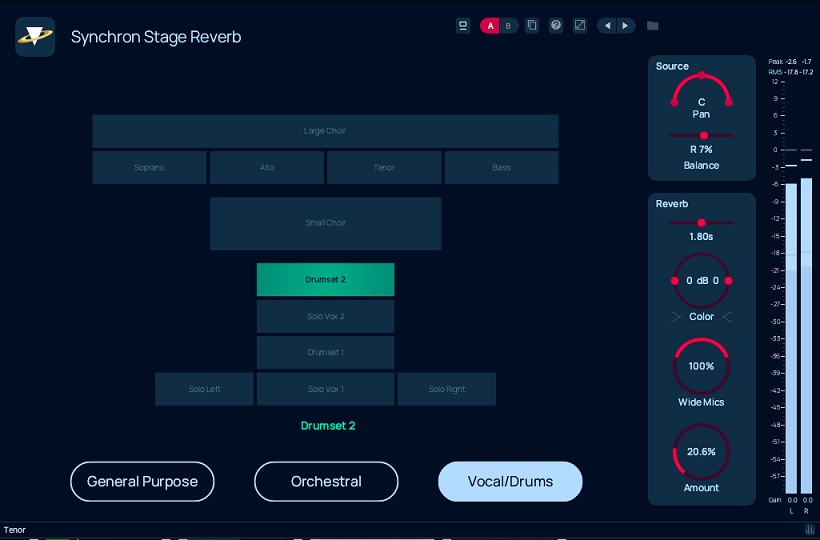 VSL Synchron Stage Reverb