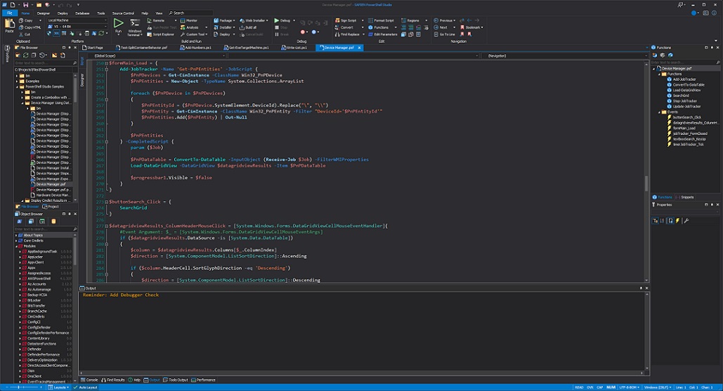 SAPIEN PowerShell Studio